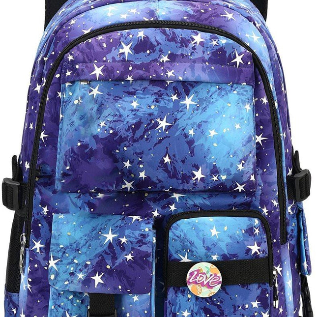 Backpack - School Bag - Backpack - Girl Backpack - School Backpack - School Bag - Laptop Backpack - 30 Liters - BlueA.