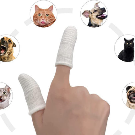 Dog Toothbrush - 10 Pieces - Reusable Finger Toothbrush - Animal Toothbrush - Dog Care - Dogs.