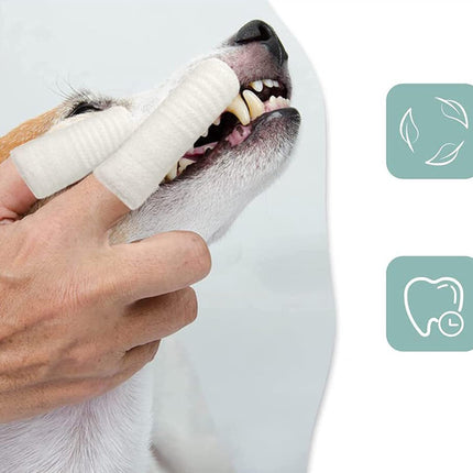 Dog Toothbrush - 10 Pieces - Reusable Finger Toothbrush - Animal Toothbrush - Dog Care - Dogs.