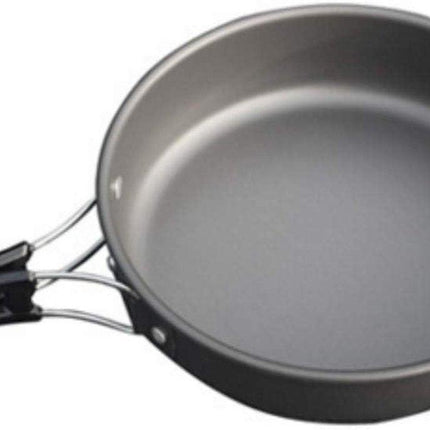 3 pieces - Cooking set - Camping Cooking set - Cookware - Camping Pan Set - Camping Cookware Kit - Kitchenware set - saucepan, pan, teapot - for 2-3 persons - for Outdoor Picnic Camping Hiking - Foldable - aluminum.