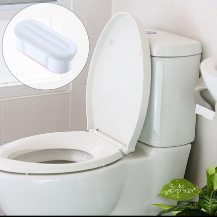 Toilet Seat Buffers - 8 Pieces - Toilet Seat Buffers - Extend Bidet Life - Toilet Seat Buffers - Silent and Soft Closing - Protect Toilet Seat - White - Self-adhesive - TPE, ABS and Plastic.