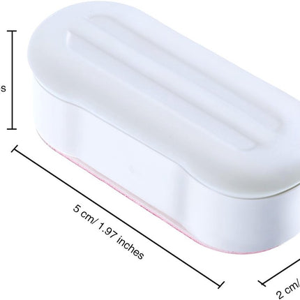 Toilet Seat Buffers - 8 Pieces - Toilet Seat Buffers - Extend Bidet Life - Toilet Seat Buffers - Silent and Soft Closing - Protect Toilet Seat - White - Self-adhesive - TPE, ABS and Plastic.