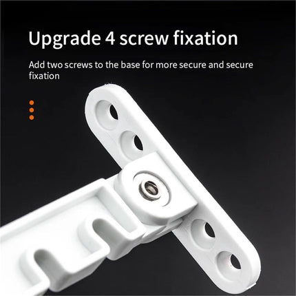 2 pieces - window holder - window limiter white - Window stays - Windows - Window fittings - Window holder & door holder - wind hook - Plastic and metal - 10.6×1.4cm - adjustable - Anti-burglary - window security - for inward-opening windows.