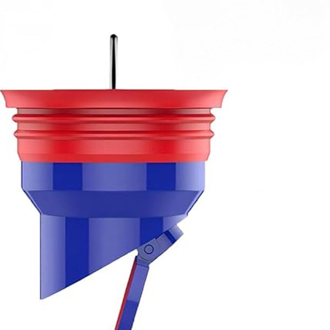 Anti-Odor Floor Drain Core - Floor Drain Core - Universal Drain Set - Floor Drain - Floor Drain Odor Trap - Suitable for all openings 35-52 mm - Drain Non-Return Valve - Blue - ABS.