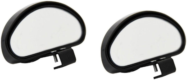 Blind Spot Mirror - 2 Pieces - Rearview Mirror - Exterior Mirrors - Blind Spot Mirror - Reflector - Wide Angle Mirror - Adjustable - 15*5.5 cm - Black - Car Accessories - For Car SUV and Truck.