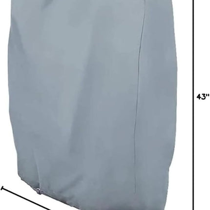 Waterproof Chair Cover - Garden Chair Cover - Protective Cover for Garden Furniture - Waterproof Chair Cover - Cover for Folding Chairs - Garden Furniture Cover - Garden Chair Cover - 71x20/34x110cm - For Outdoor Use in the Garden, Balcony or Terrace - Gr.