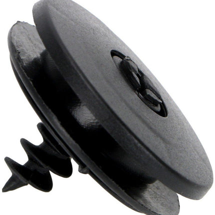 Car Floor Mat Fastening Clips - Pack of 10 - For Attaching Car Anti-Slip Mats - Car Mat Fastening Buckles - Black - Plastic - Universal - 3.55*2 cm - Suitable for Most Car Floor Mats.
