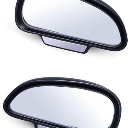 2 pieces (right and left) - Rearview mirror - Banana mirror - Exterior mirrors - Adjustable blind spot mirror - Car mirrors - 16cm - universal - 360 ° - Car/caravan accessories.