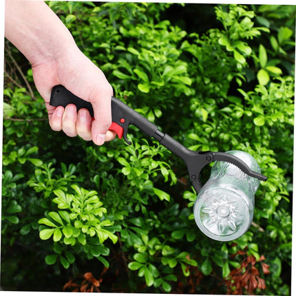 Litter Grabber - Litter Reachers - Pickers - Litter Grabber - Litter Grabber - Litter Grabbers - Litter Picker - Grab Aid - Gripper Extender - Litter Grabber - Black and Red - Plastic and Iron - 30cm - Not Scalable.
