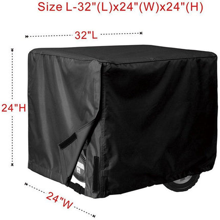 Generator cover - outdoor protective cover - waterproof - 210D Oxford cloth.
