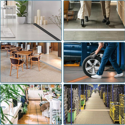 Cable bridge bottom - Self-adhesive cable duct - PVC - Cable duct floor - Concealing cables - Cable protection - Power cables suitable for homes, offices, hotels and warehouses - 100 x 2 x 1 cm - Black.
