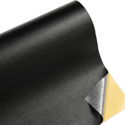 Self-adhesive leather repair kit - 50*137cm - leather sofa - leather repair - leather patch - self-adhesive sticker - PU Leather - Repair kit - Multifunctional - Sofa repair - Black.