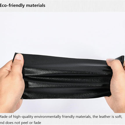 Self-adhesive leather repair kit - 50*137cm - leather sofa - leather repair - leather patch - self-adhesive sticker - PU Leather - Repair kit - Multifunctional - Sofa repair - Black.