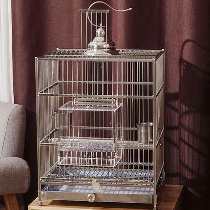Bird bath - Fauna bath - Bird bath - Hanging bird bath/bowl/house - 13*11*13CM - Transparent - Bird cage bath - Bath bowls - For inseparable parakeets.