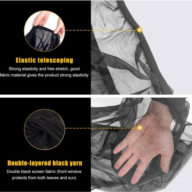Car Sunshade - 4 Pieces - Suitable for Front and Rear Windows - Polyester - UV Protection - Car Sunshade for Baby & Child - Car Window Sun Protection - Car Sunshade - Car Accessories - Universal - Black.