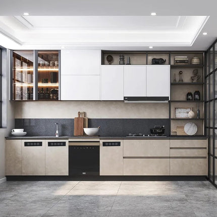 Air Grilles - 2 Pieces - Skirting Board Ventilation Grille - Aluminum Alloy - With Screws - Ventilation Covers - Heat Dissipation - Ventilation Holes - Ventilation Hood - Suitable for Kitchen, Bathroom, Wardrobe, Cabinet, Shoe Cabinet - 150*50mm - Black.