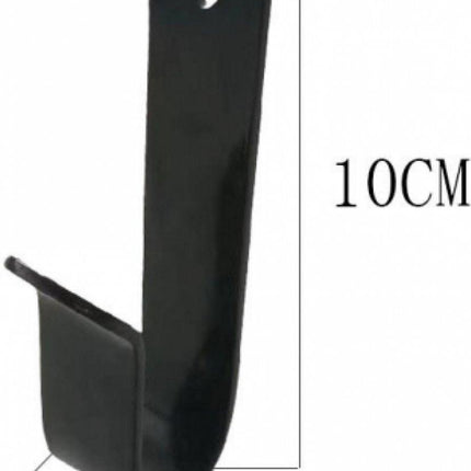 2 pieces - snowboard wall mount - skateboard wall mount - with screws - skateboard, wall mounting, display rack for skateboards, surfboards or longboards - storage hooks - black - stainless steel - hanging - 10*2*3.3cm.