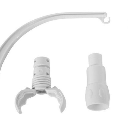 Music mobile holder - Playpen mobile stand - Stylish Playpen mobile holder - Baby mobile bracket - Mobile holder - Suitable for crib & cradle - White - 58*24 cm - Removable - Adjustable - ABS.