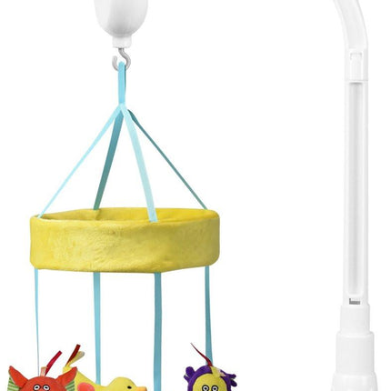Music mobile holder - Playpen mobile stand - Stylish Playpen mobile holder - Baby mobile bracket - Mobile holder - Suitable for crib & cradle - White - 58*24 cm - Removable - Adjustable - ABS.