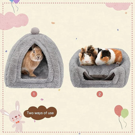 Rabbit hutch - Gray - 1 piece - 34*34*36cm - For rabbit guinea pig ferret - Rabbit hutches - For indoor use - Rodent cage - Rodent house.