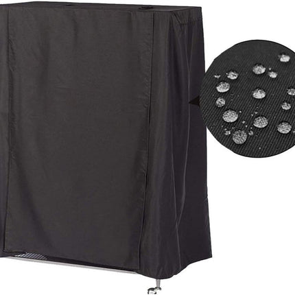 Parrot Cage Cover - Birdcage Cover and Dustproof Covers - Good Night Cover for Parrots - 210D Oxford Cloth - 104*69*122cm - Universal - Blackout - Waterproof - Black.