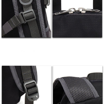 Waist Bag - Leg Bag - Motorcycle Waist Bag - Motorcycle Bag - Tactical Leg Bag - Tool Bag - Unisex - Black - Large Capacity - 16*5*29 cm - 4 Compartments - Polyester.