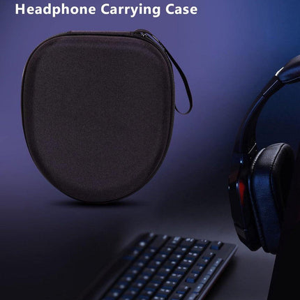 Headphone Case - Hard Protective Case - On-ear / Over-ear - For most brands / Bluetooth / HIFI / Wired headphones / Gaming headset - Headphone Case - Protective Case - Carrying Bag - Waterproof - Shockproof - Earphones Storage Case - High quality!.