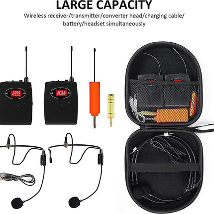Headphone Case - Hard Protective Case - On-ear / Over-ear - For most brands / Bluetooth / HIFI / Wired headphones / Gaming headset - Headphone Case - Protective Case - Carrying Bag - Waterproof - Shockproof - Earphones Storage Case - High quality!.