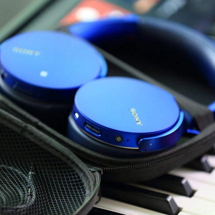 Headphone Case - Hard Protective Case - On-ear / Over-ear - For most brands / Bluetooth / HIFI / Wired headphones / Gaming headset - Headphone Case - Protective Case - Carrying Bag - Waterproof - Shockproof - Earphones Storage Case - High quality!.