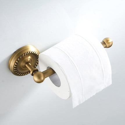 Toilet Roll Holder - Paper Holder - Toilet Roll Holder - Bathroom Accessories - 200 * 72 * 67 mm - Brass - Toilet Paper Holder - Wall-Mounted.
