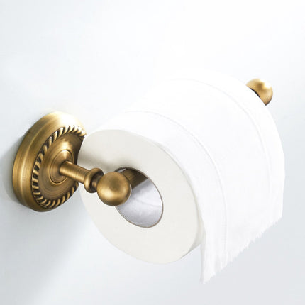 Toilet Roll Holder - Paper Holder - Toilet Roll Holder - Bathroom Accessories - 200 * 72 * 67 mm - Brass - Toilet Paper Holder - Wall-Mounted.