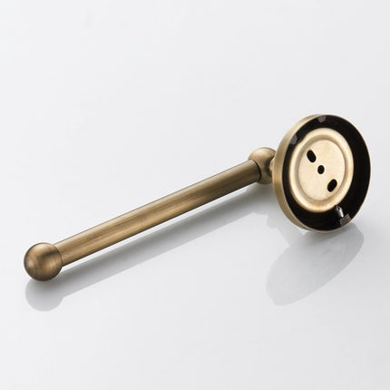 Toilet Roll Holder - Paper Holder - Toilet Roll Holder - Bathroom Accessories - 200 * 72 * 67 mm - Brass - Toilet Paper Holder - Wall-Mounted.