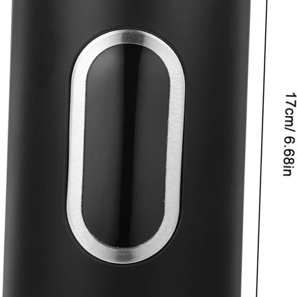 pieces - Coffee Storage Can - Coffee Tin - Coffee Cans - Storage Jar - Storage Jar - Airtight - Stainless Steel - 11*17.5cm - Black - With Viewing Window - Storage Tin for Coffee, Coffee Beans, Tea, Sugar, etc..