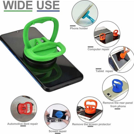 Suction lifter - 4 pieces - car dent repair - 3 kg suction power - universal.