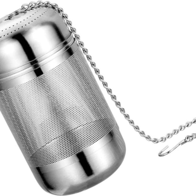 2 pcs - Stainless Steel Herb Ball Stainless Steel Tea Infuser Lazy Tea Infuser Bags for Boiling Tea Infusers for Loose Tea Screw Thread Tea Strainers Brine Basket Mesh Tea Household Soup.