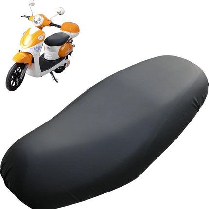Seat cover for electric vehicles and motorcycles - Waterproof - Scratch-resistant - PU - 60*80 cm - Black.