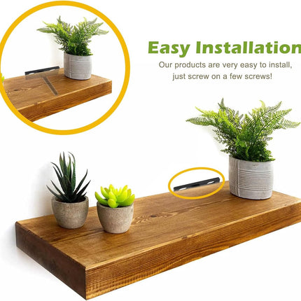 pieces - shelf brackets - 4 inch - shelf bracket - floating shelf support - brackets - floating shelf brackets - wall bracket - T-shape - invisible - for wall mounting hidden wooden shelf - black - iron.
