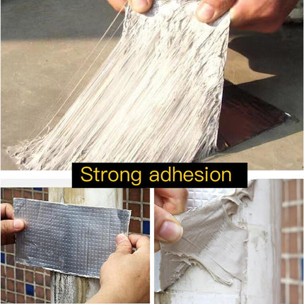 Waterproof sealing tape - Aluminum foil tape - Butyl tape - Tape - Aluminum tape - Extra strong tape - 5M - silver.