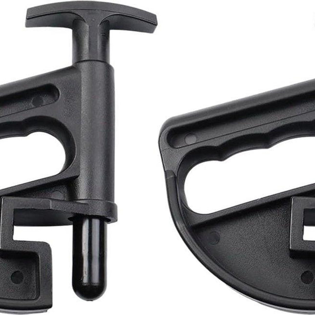 2 pieces - Tire heel clamp - Tire changer - tire pusher - Bead clamp - tire clamp - plastic - black - Universal - mounting aid - Rim Pry Wheel Changing Helper.