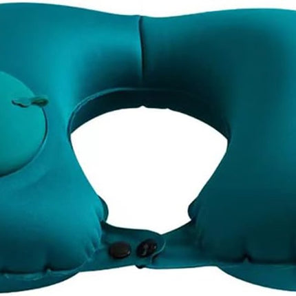 Travel Pillow - Inflatable Travel Pillow - Foldable - Neck Support for Neck Pain - Soft Neck Support for Sleeping - Align and Stabilize - One Size - Neck Support - Neck Band - Suitable for Airplanes, Cars, etc..
