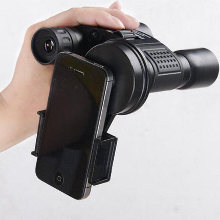 Smartphone Holder - Mobile Phone Adapter Mount - Smartphone Photography Accessory - Phone Camera Lens Set - Clip-On Design - for spotter's/binoculars/telescope with Ø 2.5 - 4.5cm.