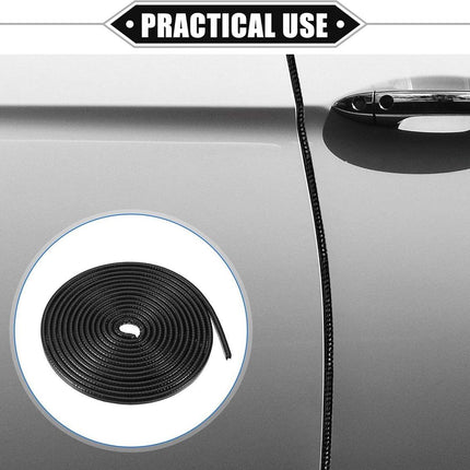 Car Bumper Door Strips Protectors - Bumper Strips for Car - Car Door Protectors - Bumper Strips - Protect your car door from scratches and bumps - black - 5M - rubber seal.