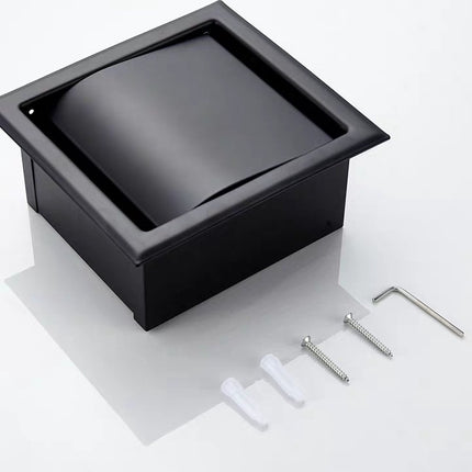 toilet roll holder - Built-in - black toilet roll holder - black toilet roll holder - toilet roll holders - toilet roll holder - stainless steel - for bathroom - toilet roll holder.