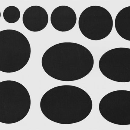 2 sheets of 24 pieces - Repair cloth - Repair patches - Nylon - Black - 15 x 20 cm - round - self-adhesive - waterproof - clothing repair - patch - Repair hole in clothing - DIY clothing accessories.