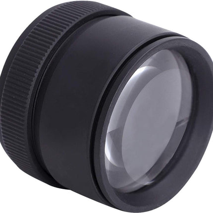 Jeweler's Magnifier - Pocket Magnifier - Mini Magnifying Glass - Pocket Magnifier - 30x36 - Magnification 30 - Lens 36mm diameter - Black - Zinc Alloy.