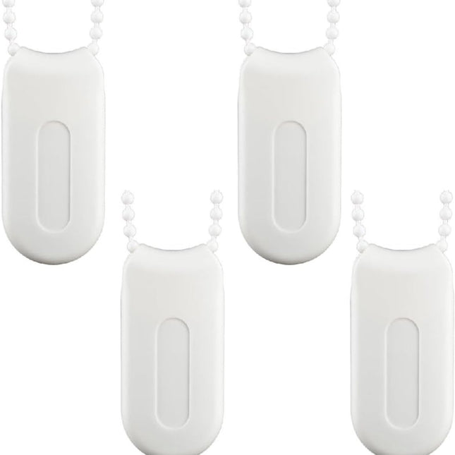 pieces - Pull cord handles - Cord knobs - for blinds and roller blinds - Blinds accessories - window decoration accessories - white - plastic - 3.8*7.9*1.9 cm - for wire diameter smaller than 10 mm.