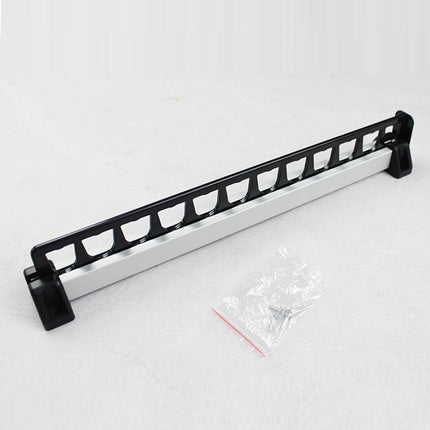 Clothes Hanger - 1 Piece - Hanger - Hanging Hooks - 315mm - Extendable - Pull Out Closet Wardrobe Rail Organizer Metal - For 12 Hangers Pack - Black.