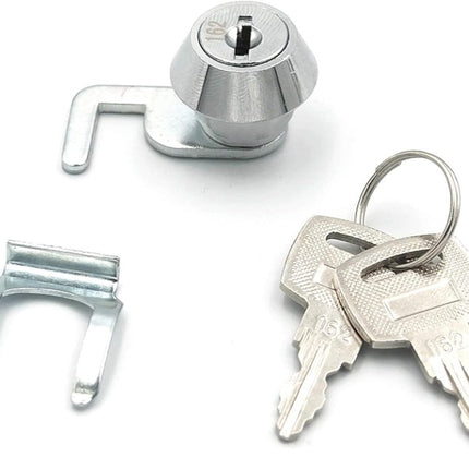 Letterbox lock - Cam lock - Cabinet lock - Cam lock - Security cabinet lock - Cylinder lock - 21.5 mm - Zinc alloy - With key - For Cabinet, Cabinet door, Filing cabinet, Letterboxes, Drawer cabinet.
