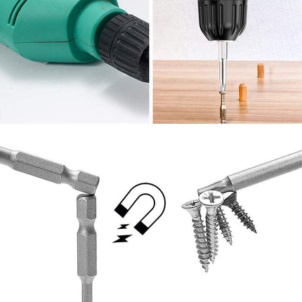11 pieces - Screwdriver bits - Screwdriver bit set - Long Torx screwdriver set - Hollow Torx bit set - S2 steel - with security head - hexagon shaft - 100mm - T6 T7 T8 T9 T10 T15 T20 T25 T27 T30 T40.