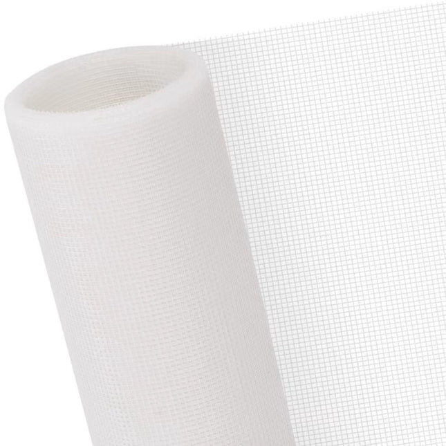 1 piece - Window screen 120 x 250 cm - White - Mesh - Universal Window Screen - Custom-made screen mesh - Make your own screen - Anti-mosquito - Insect screen - Door screen.